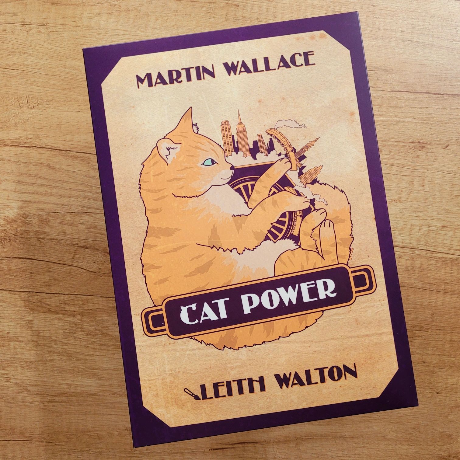 Gra planszowa Steam Power - Deluxe + Cat Power + PL - Martin Wallace