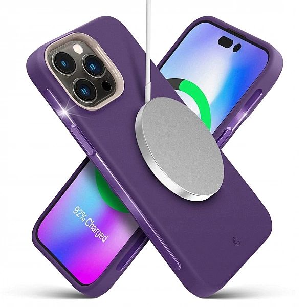 Plecki ochronne Spigen do Apple iPhone 14 Pro Max - fioletowe