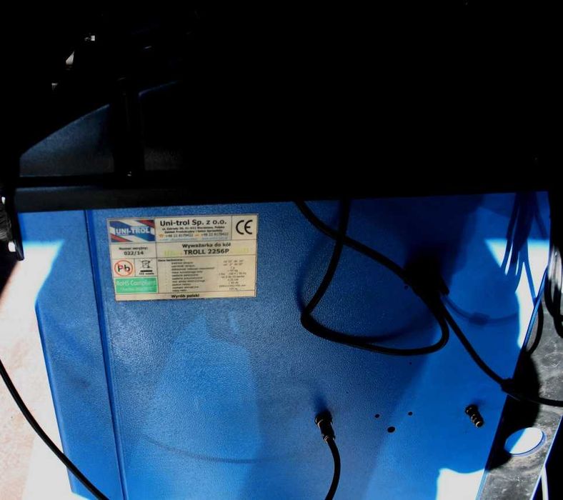 WYWAŻARKA do kół unitrol 2256 uchwyt pneumatyczny uni trol