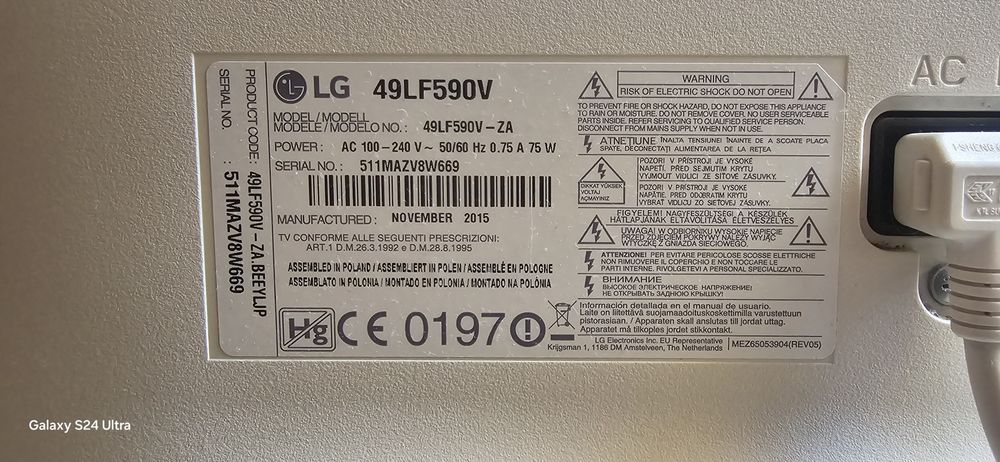 Telewizor LG 49cali