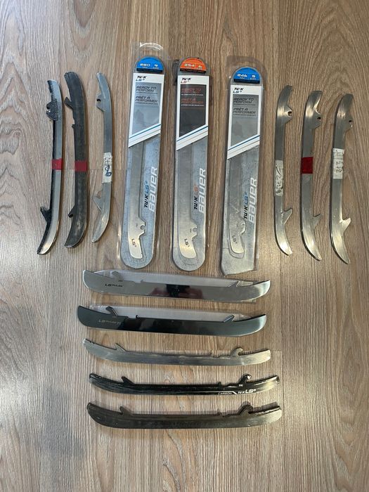 Леза та стакани для хокейних ковзанів