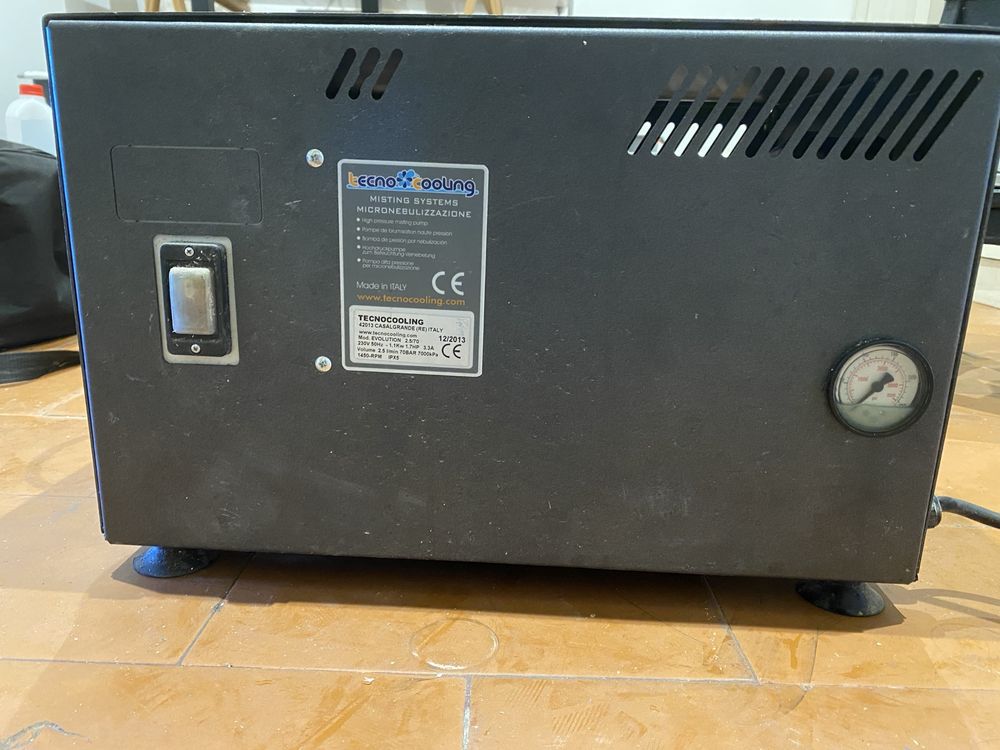 Bomba de Nebulização de Alta Pressão TecnoCooling EVOLUTION 2.5/70