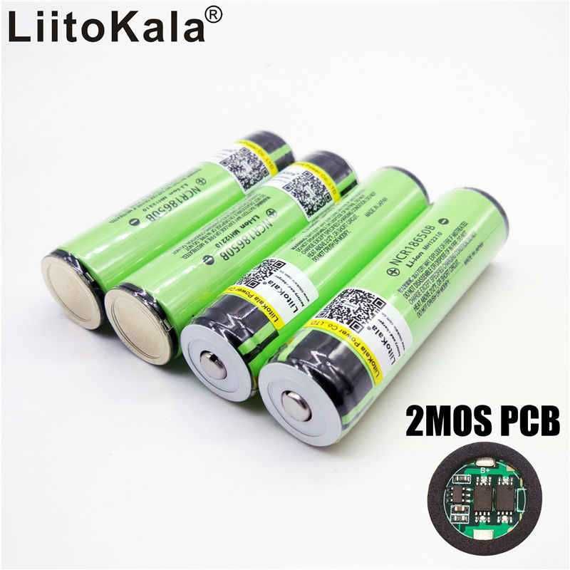 Акумулятор iз захистом 18650 LiitoKala 34B PCB 3400mAh с защитой 2023