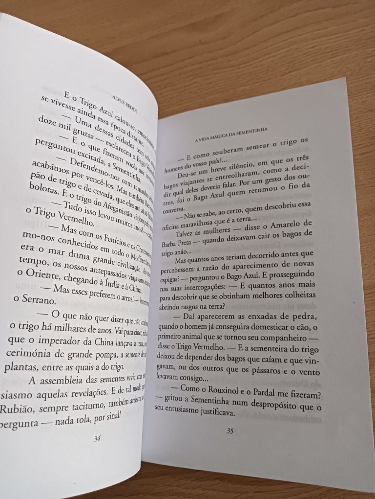 A vida mágica da sementinha Alves Redol