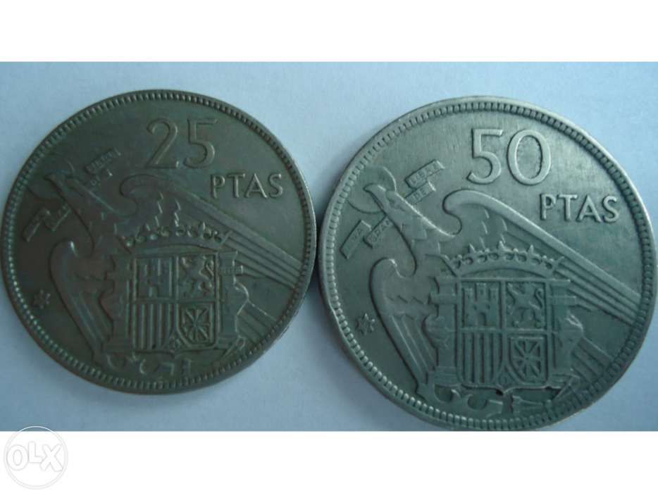 Pesetas,coleção muito antiga