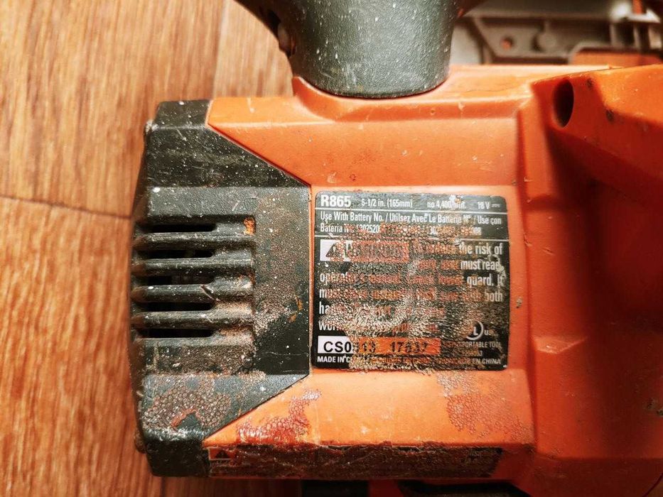 Дисковая пила Ridgid R865 18V 165 мм