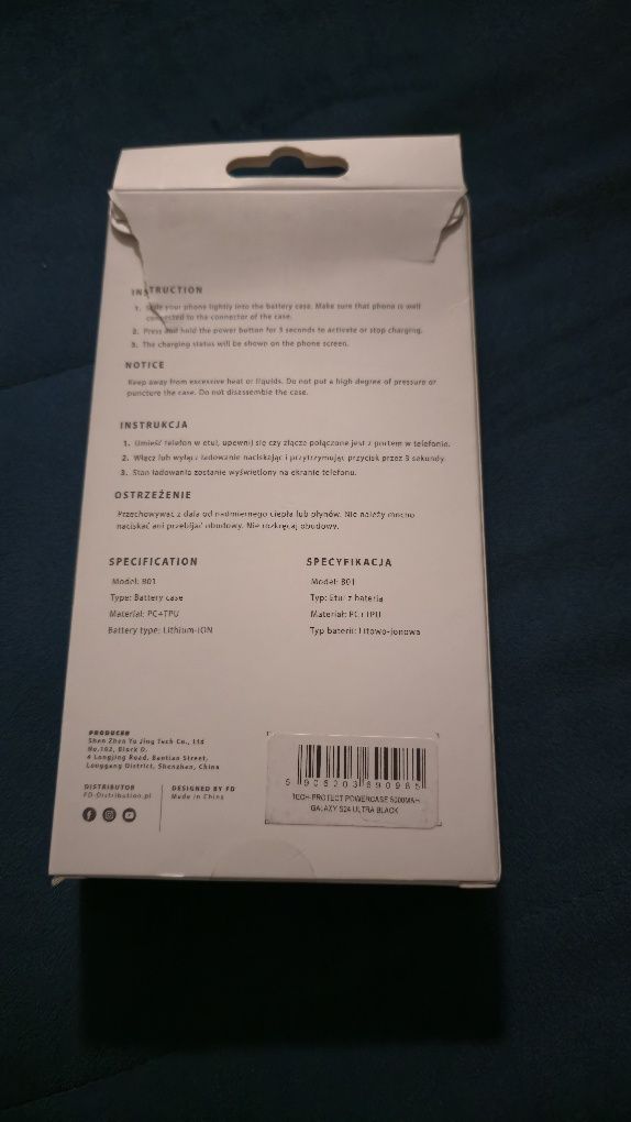 PowerCase do Samsung s24 ultra