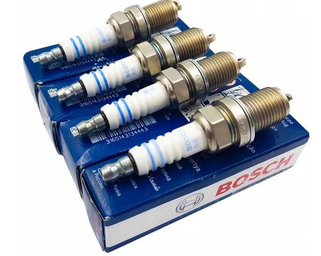 Bosch świece zapłonowe 4 szt VAG, Citroen, Mazda, Opel, Peugeot, Merc