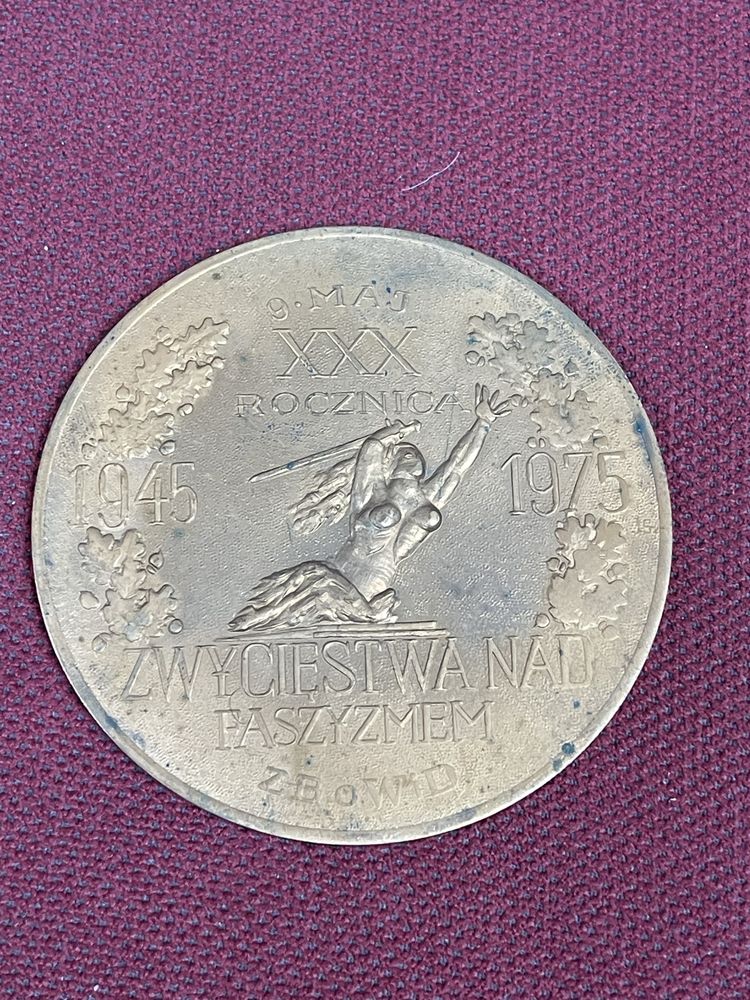 Medal 30 Lat Zwycięstwo nad Faszyzmem 1975