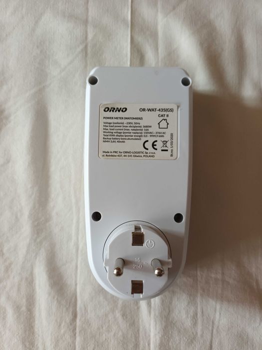 Medidor de consumo de energia Orno OR-WAT-435 (GS)
