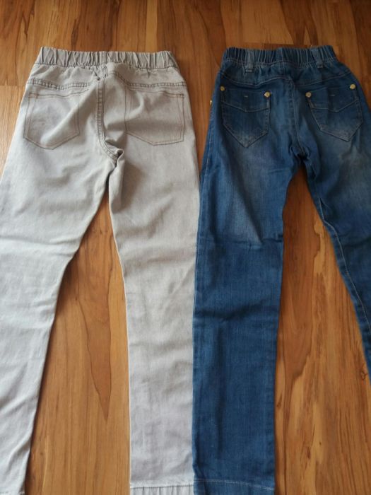 Spodnie jeansowe slim 8-9 lat