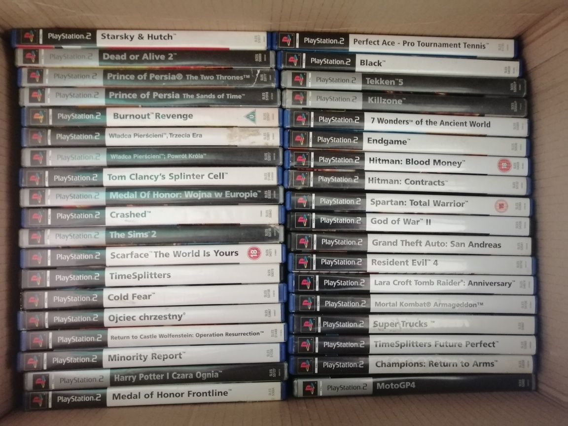Gry Playstation 2 PS2 Mega Kolekcja