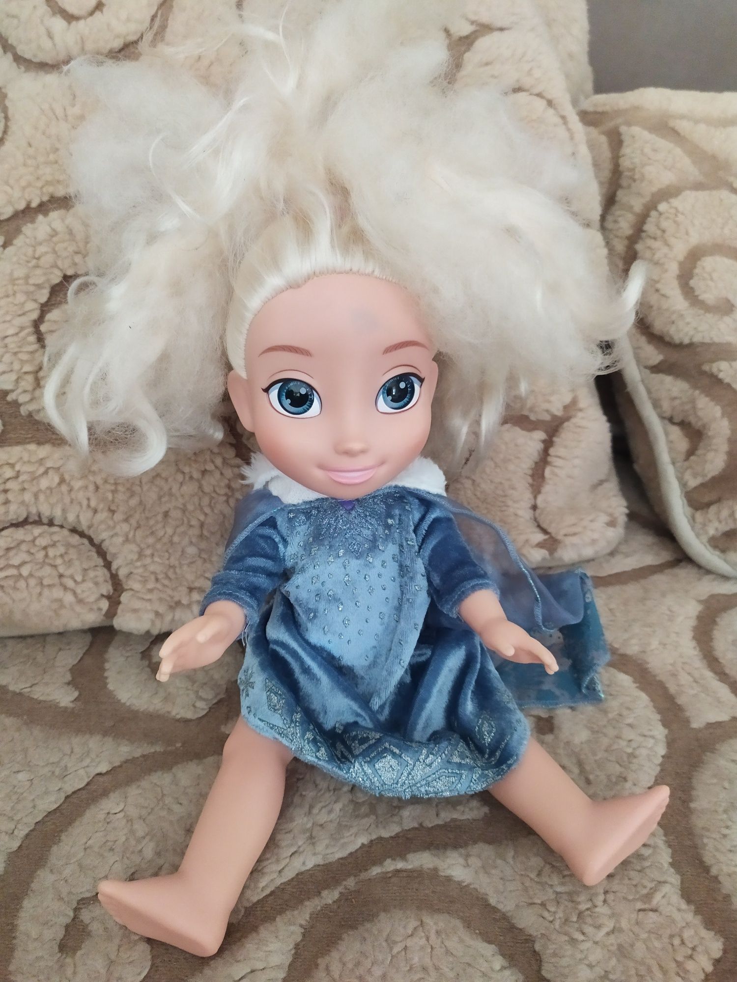 Elsa lalka Kraina Lodu, duża, oryginalna idealny prezent na Mikołaja