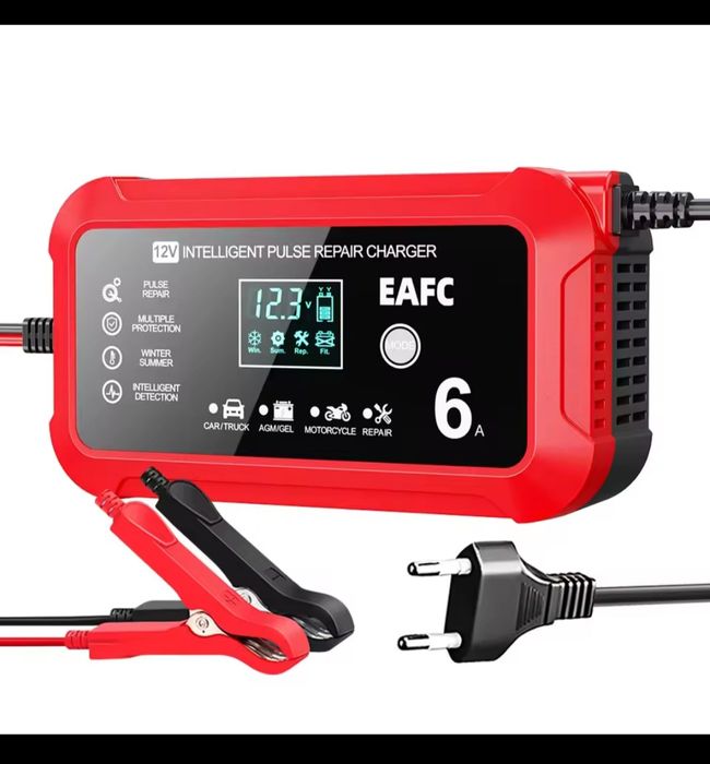 Импульсное зарядное устройство  12в 6а EAFC