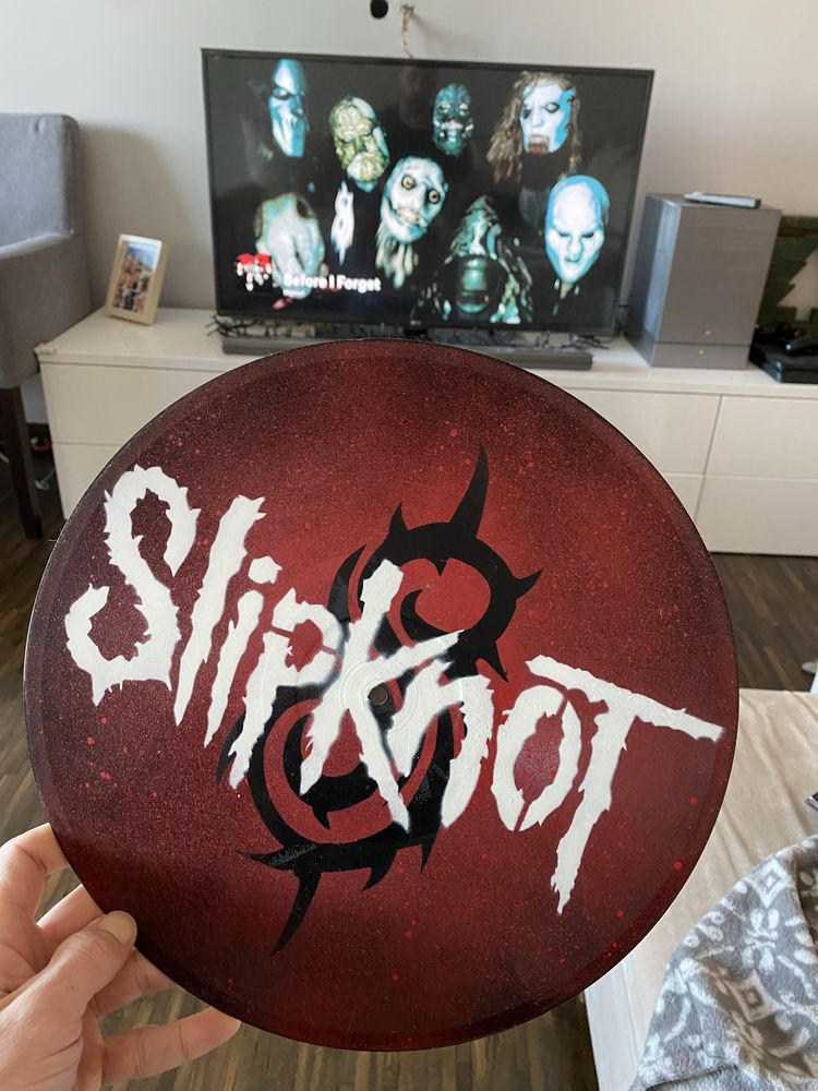 Vinyl Slipknot - malowanie