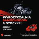 Wypożyczalnia samochodów Motocykli wynajem busów,  Joy-car