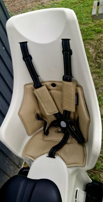 BOBIKE Fotelik rowerowy Exclusive Maxi PLUS 1P rama safari chick