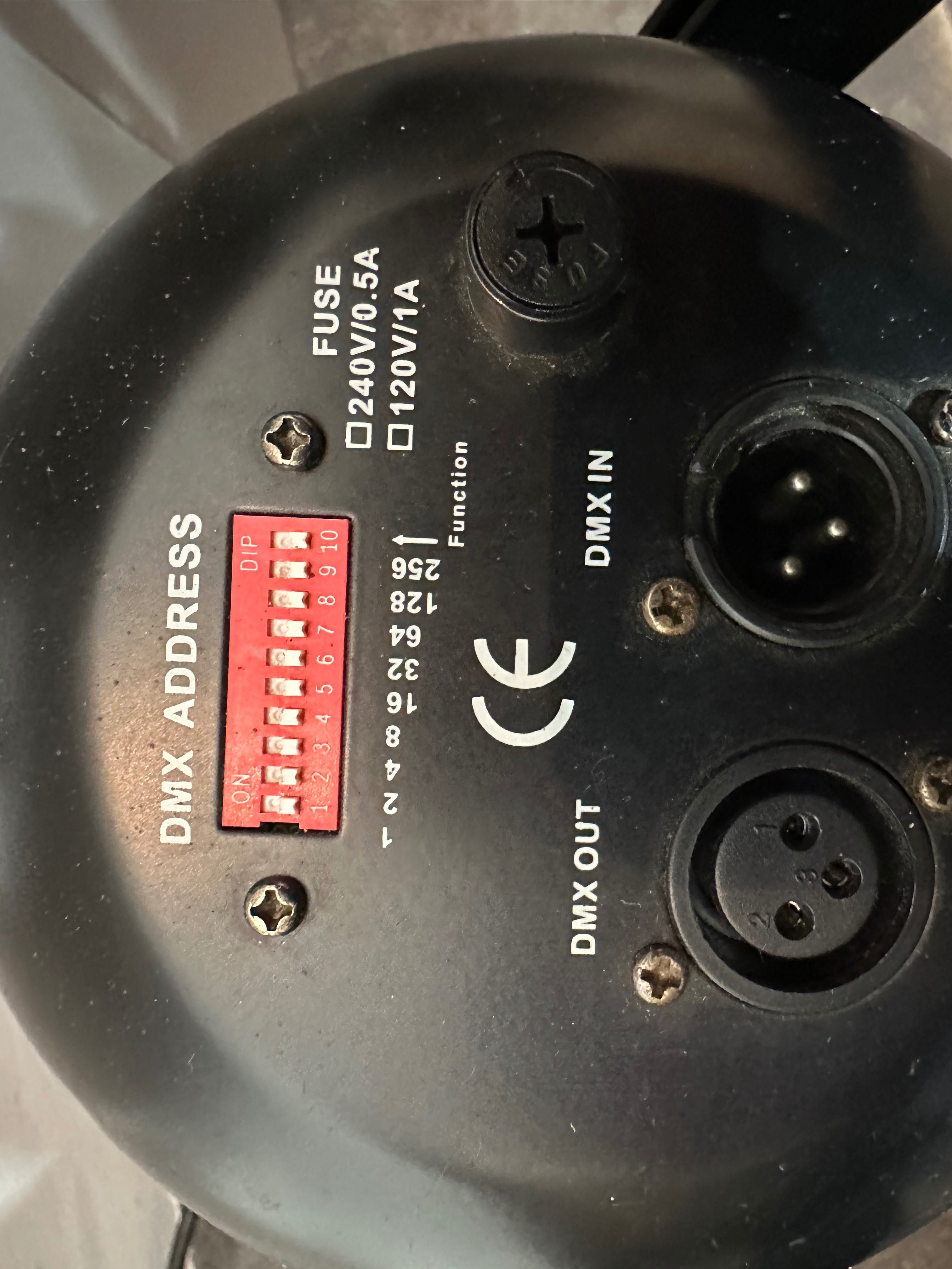 lampy estradowe DJ lightmaxx ledpar56