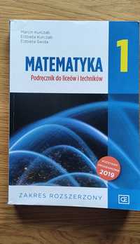 Podręcznik do matematyki klasa 1 dla liceum i technikum rozszerzony