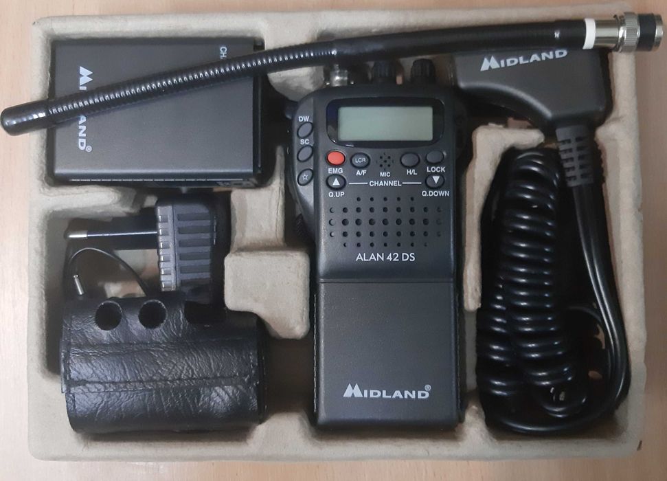 Радіостанція. CB-рація. Midland Alan 42 ds