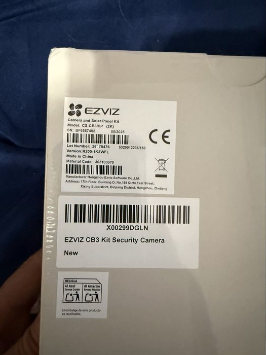 nowa Kamera IP zewnętrzna Ezviz CB3 WIFI Full HD z panelem solarnym