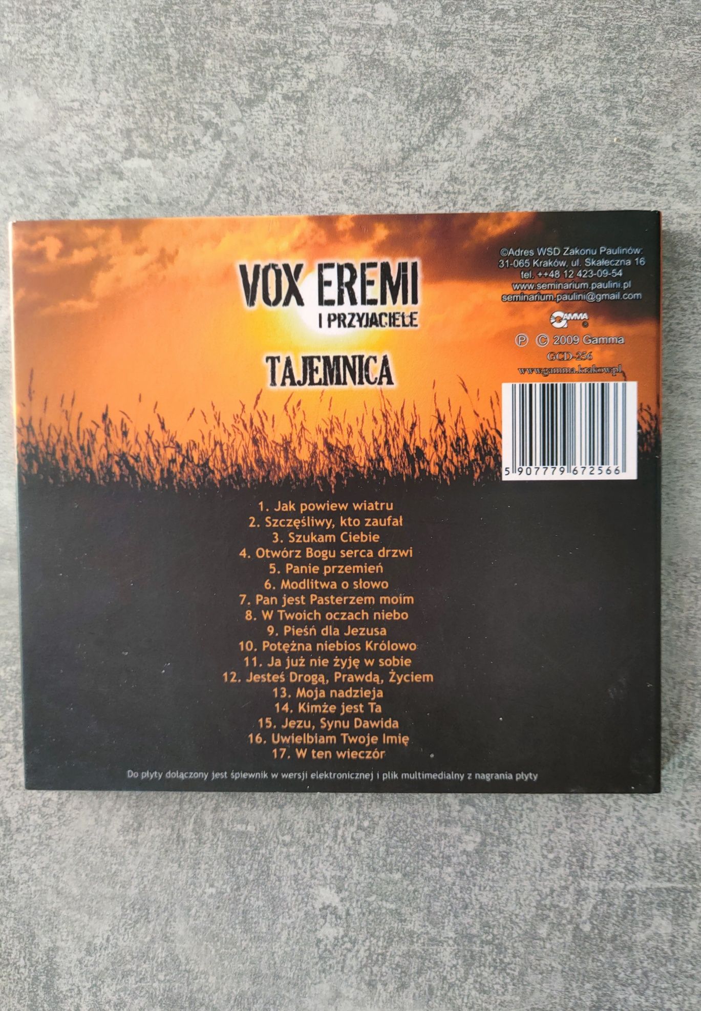 CD VOX EREMI I przyjaciele Tajemnica Jak NOWA płyta kompaktowa