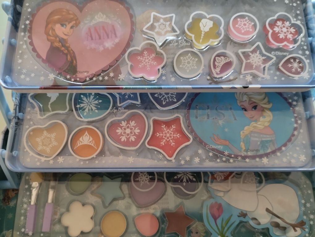 Conjunto de pinturas de crianças Frozen