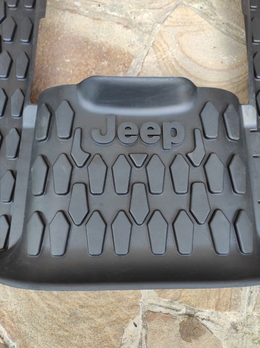 Коврики Jeep Compas, гумові коври, Оригінал