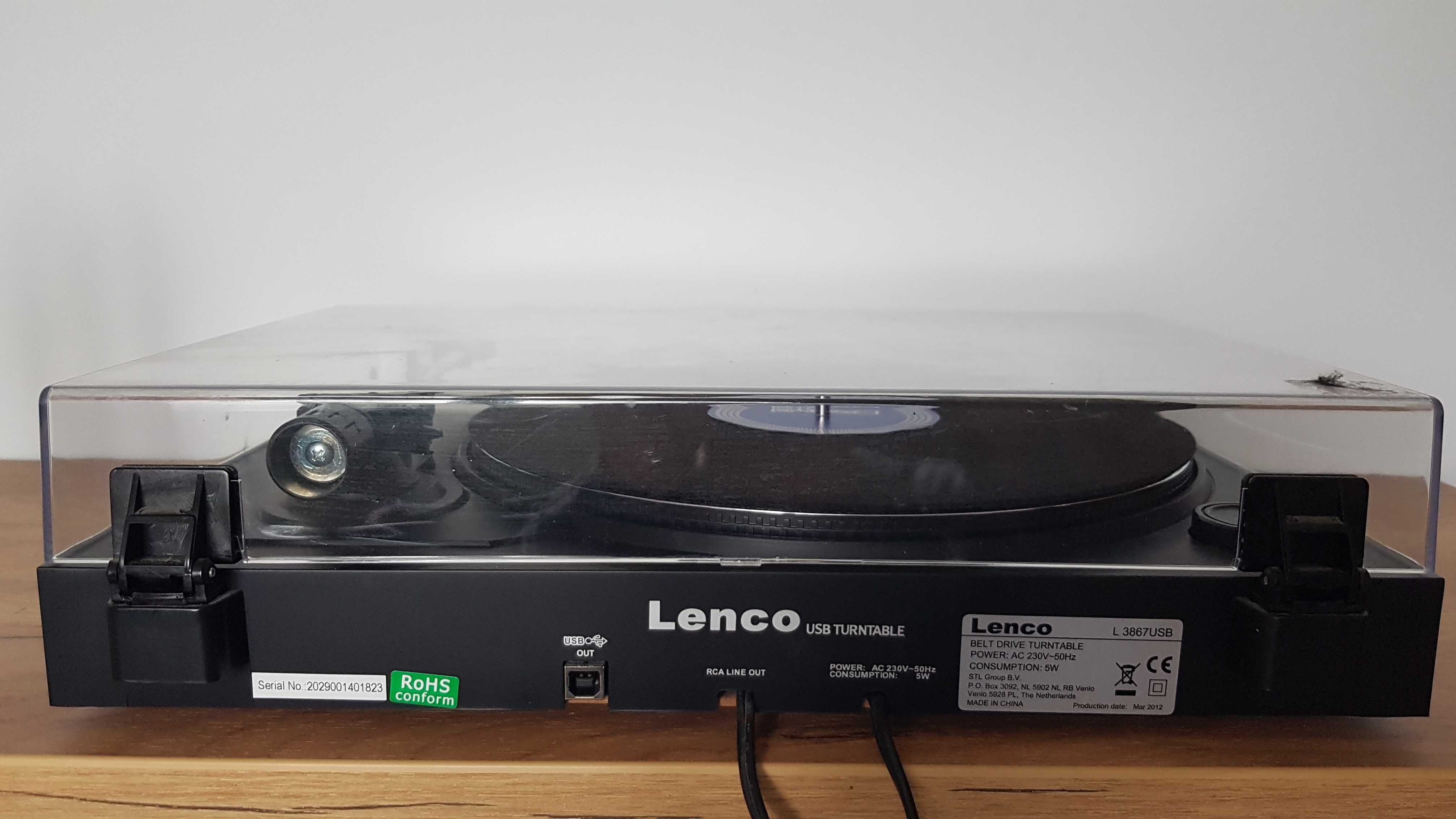 Gramofon Lenco z USB