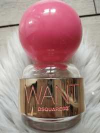 Pusty flakon perfumy Dsquared2 Want Pink Ginger edp 100 ml unikat