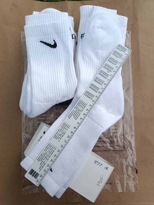 Оригінальні шкарпетки найк, носки найк оригінал, найк високі білі