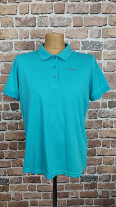 Icepeak sportowa koszulka polo turkusowa 48