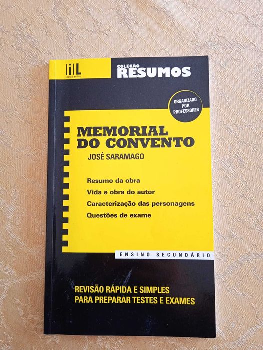 Resumos - Memorial do Convento - José Saramago - 12.º ano (NOVO)