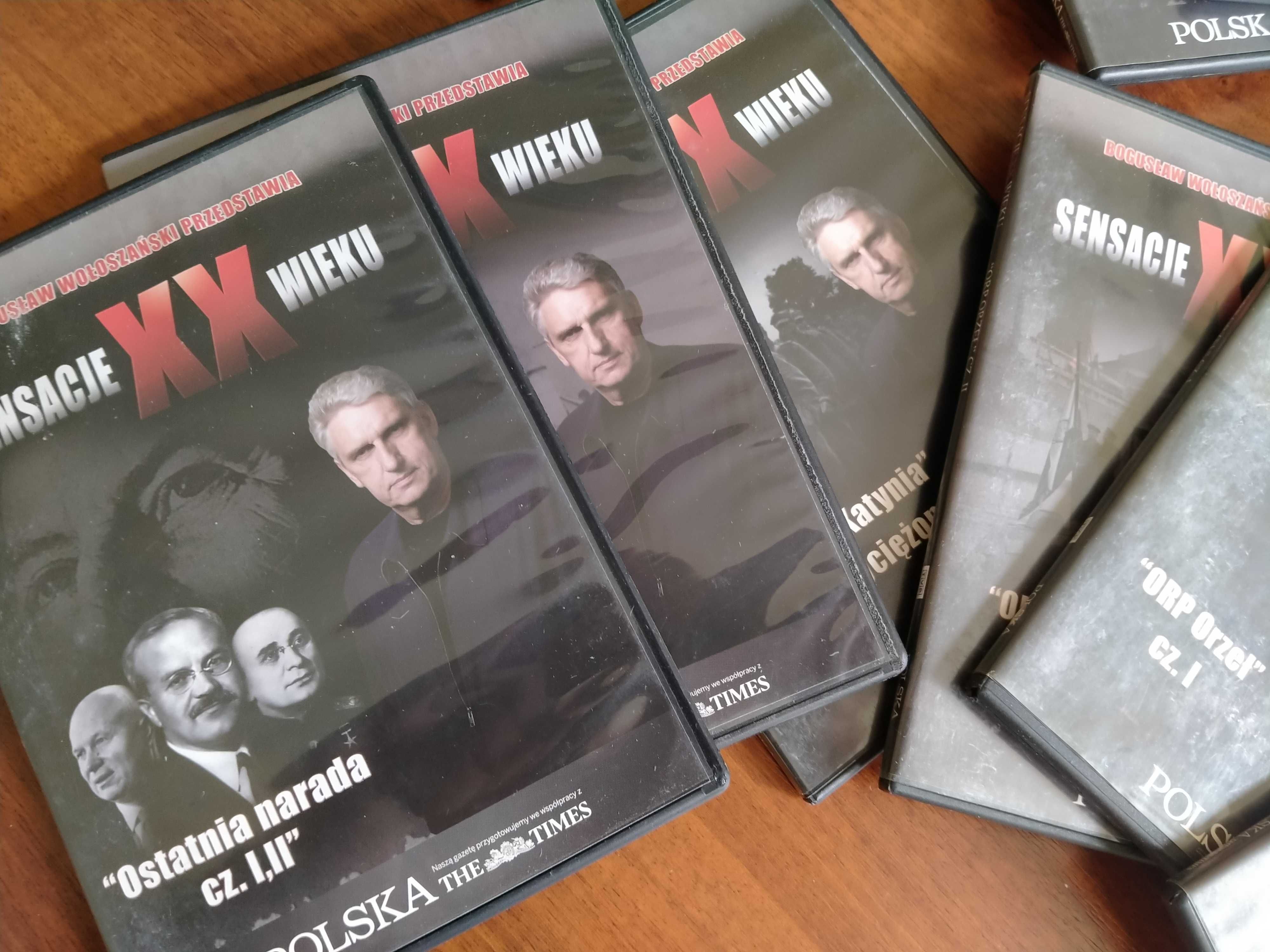 Sensacje XX wieku 18 płyt Bogusław Wołoszański, jak nowe, prezent