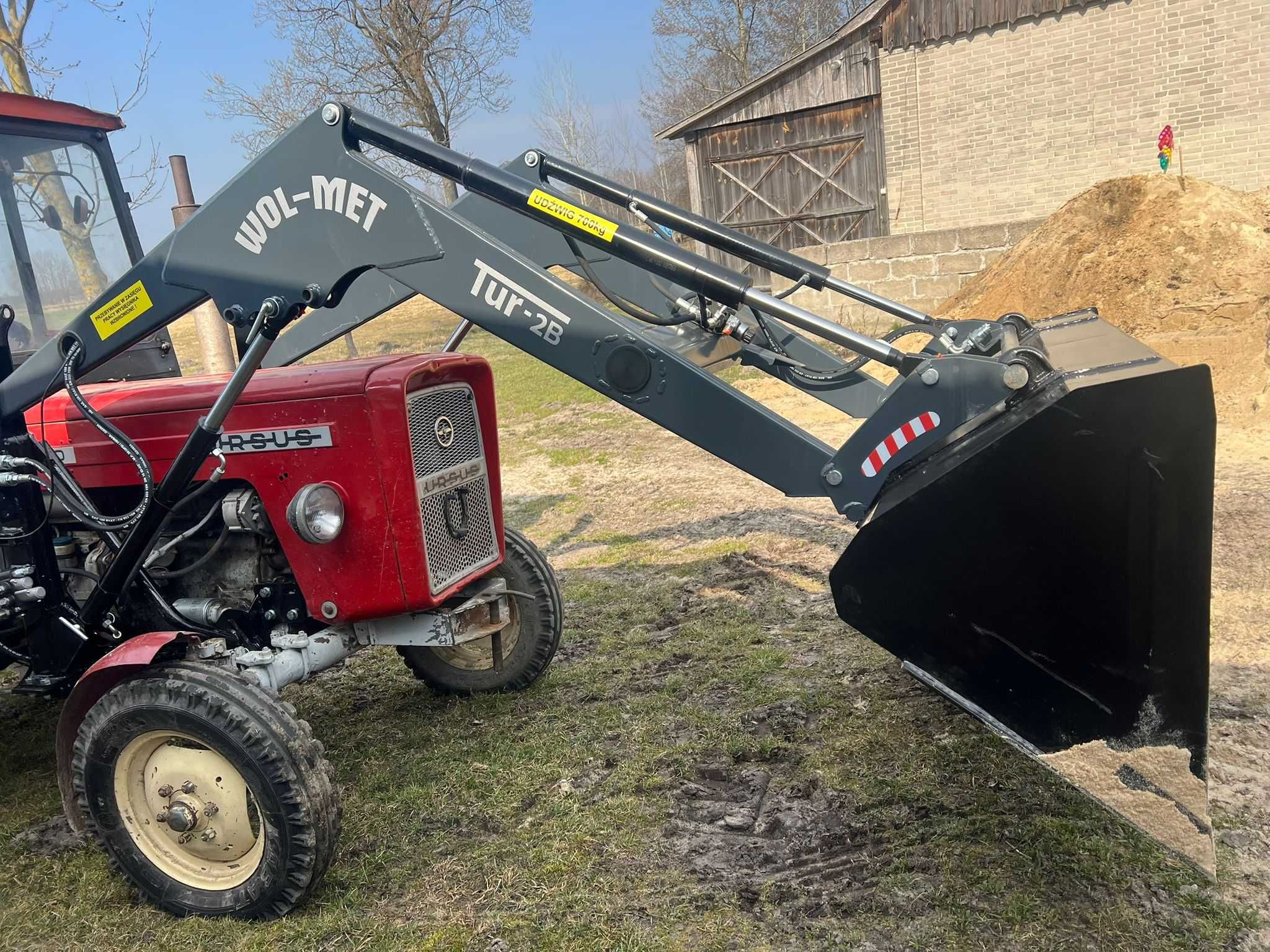 Ładowacz czołowy WOLMET euro ramka C-330/360-ZETOR DOWÓZ cała POLSKA