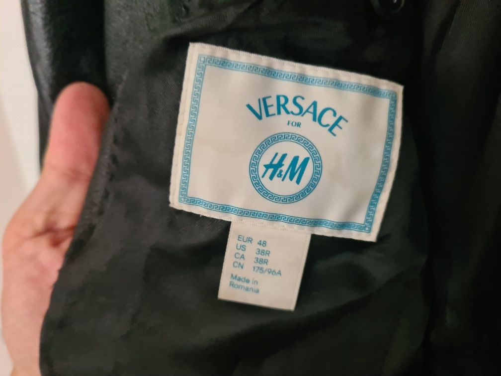 Versace/H&M płaszcz  płaszcz _ M