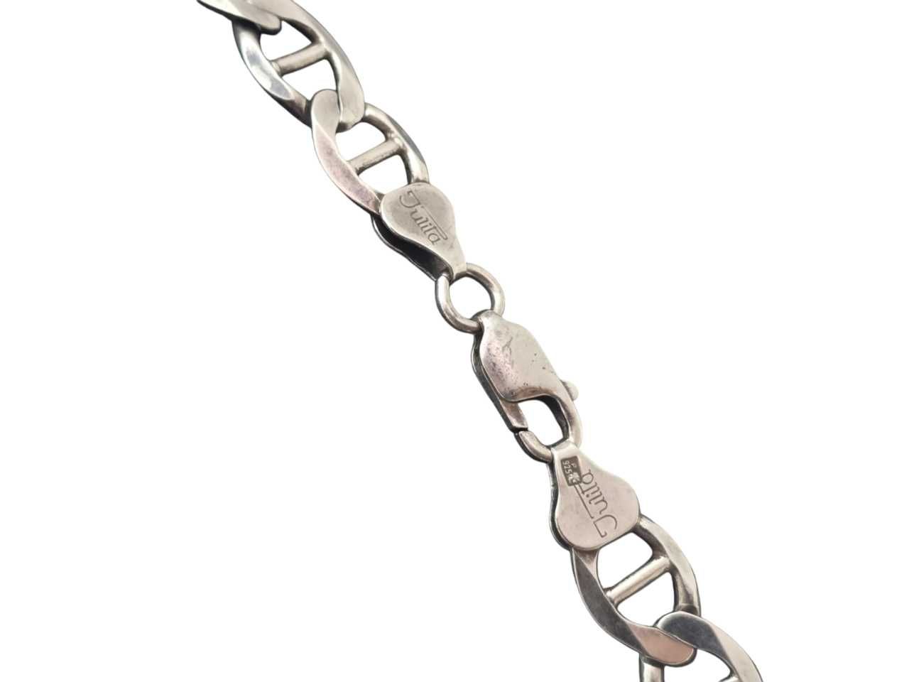 Srebrny łańcuszek 925 splot Gucci 52cm