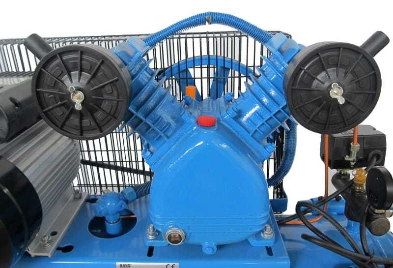 BASS POLSKA Kompresor Olejowy 100l Sprężarka 2,2kw 390l/min BP4404