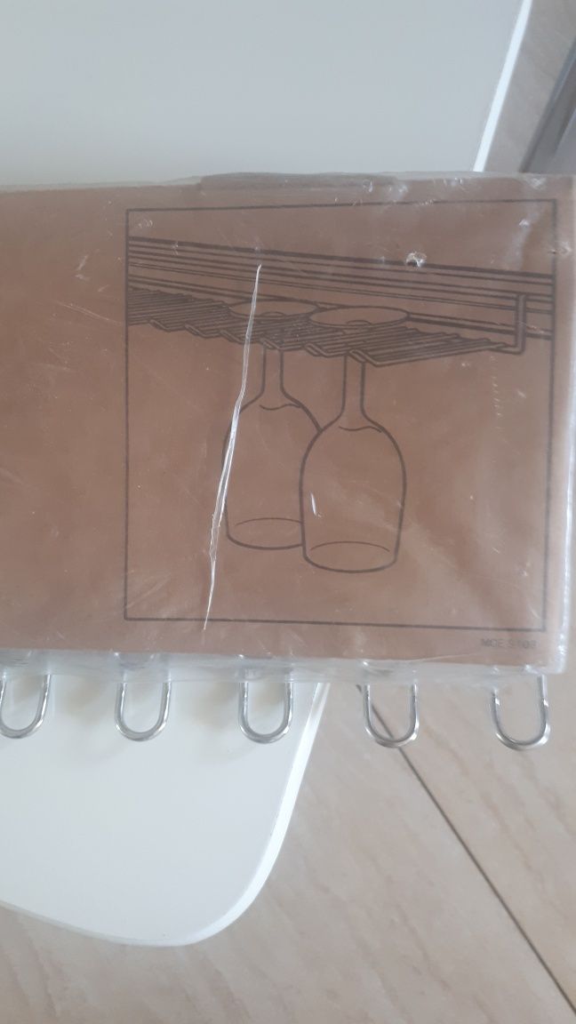 Zaczep półka na kieliszki ikea nowe