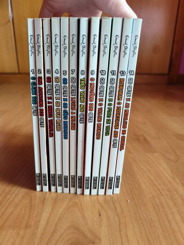 Coleção "Os Sete" de Enid Blyton