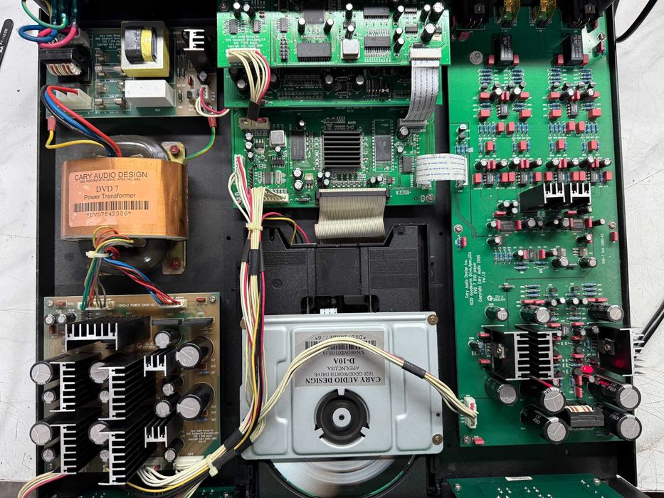 Odtwarzacz CD / DVD CARY AUDIO DESIGN DVD 7 / XLR / 16 KG!
