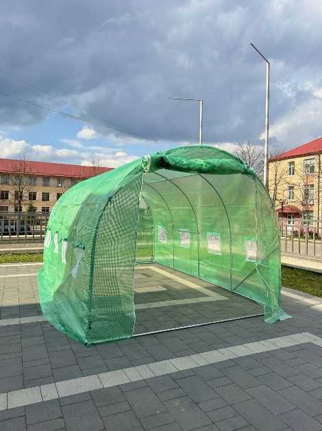 Польська теплиця 4*2.5м/міцна конструкція/парник арочний 10м.кв.