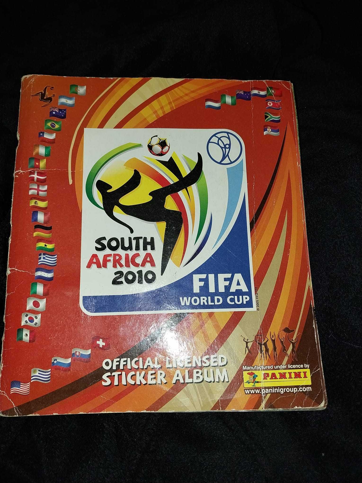 Caderneta completa OFICIAL panini mundial 2010 África do Sul