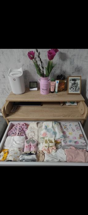 Комод- пеленальный столик 2в1