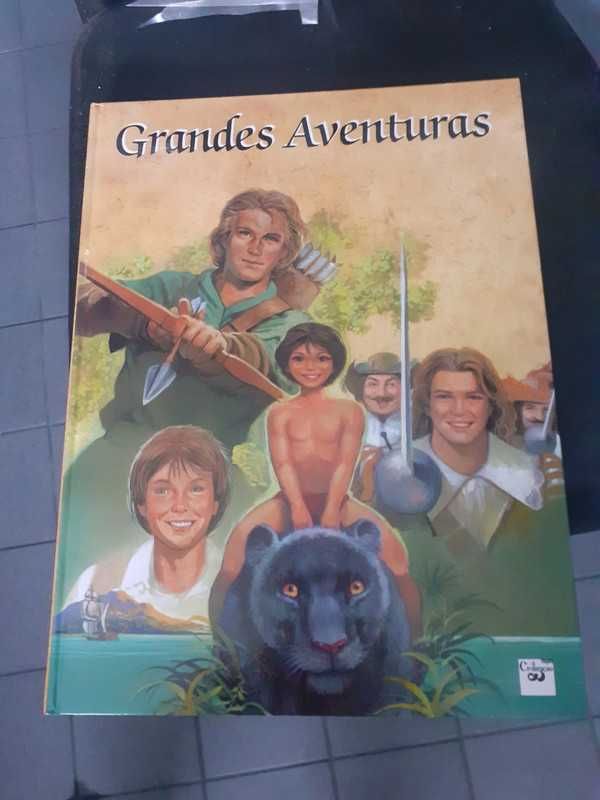 Livro Grandes Aventuras - 4 histórias de aventura