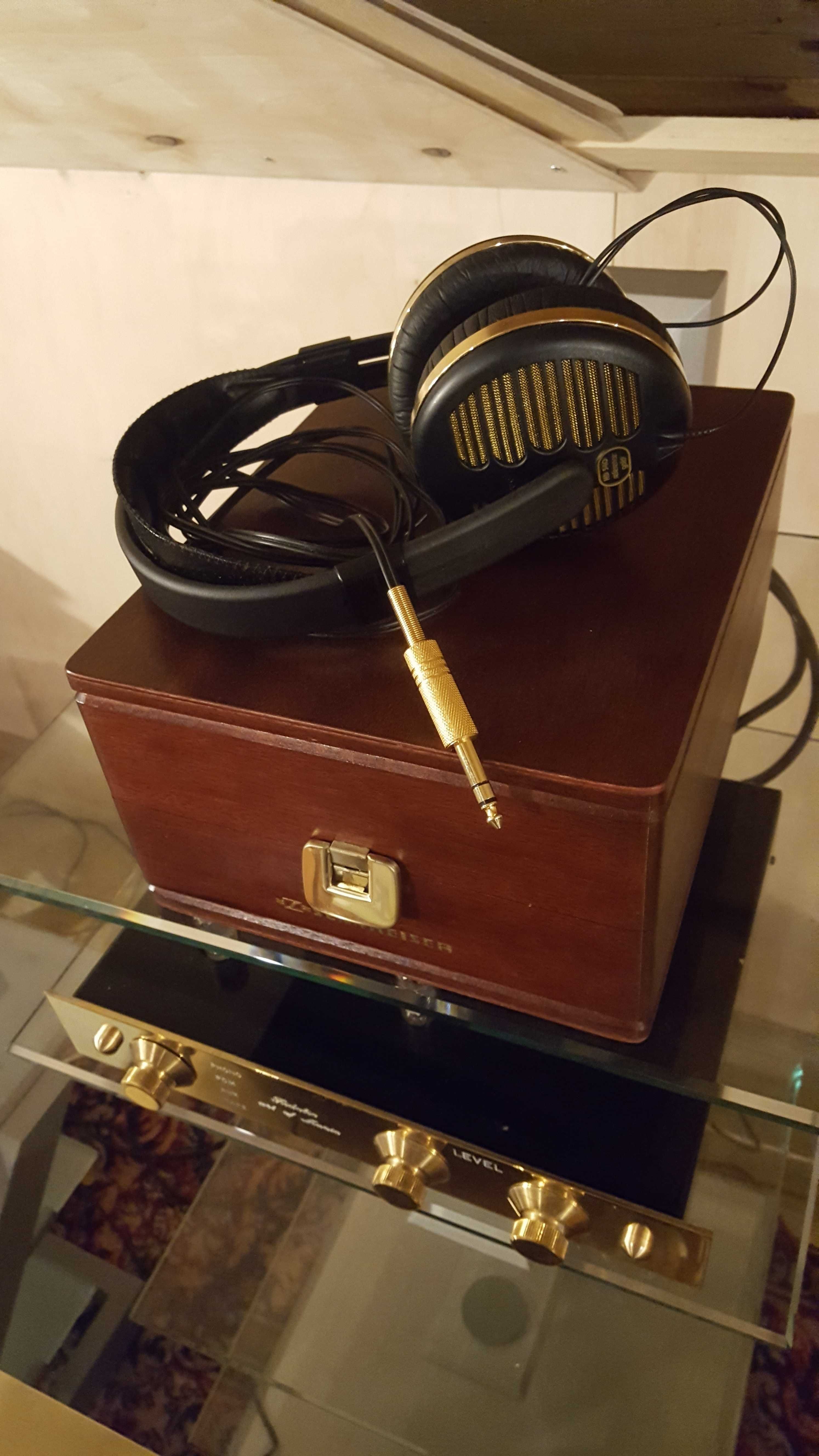 słuchawki audio sennhaiser 540 hd reference gold
