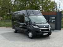 Peugeot Boxer 2.2 165KM / Maxi L4 H3 / 202.500KM / Czarny / ZAREJESTROWANY  Maxi / Długi / Zarejestrowany