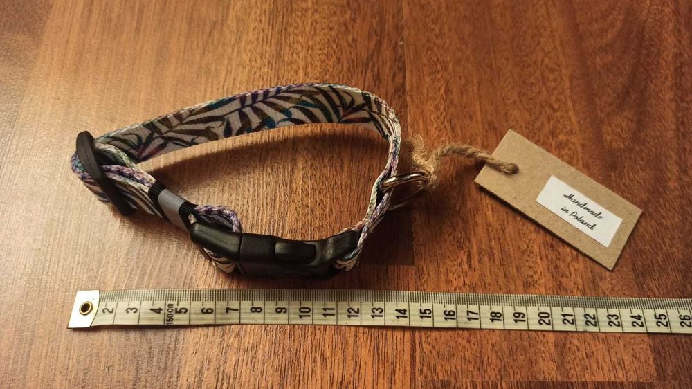 NA CEL CHARYTATYWNY Obroża dla psa. Hand made