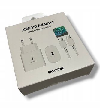 Oryginalna ŁADOWARKA SAMSUNG 25W do Galaxy S22, S23 S24 i inne! HIT
