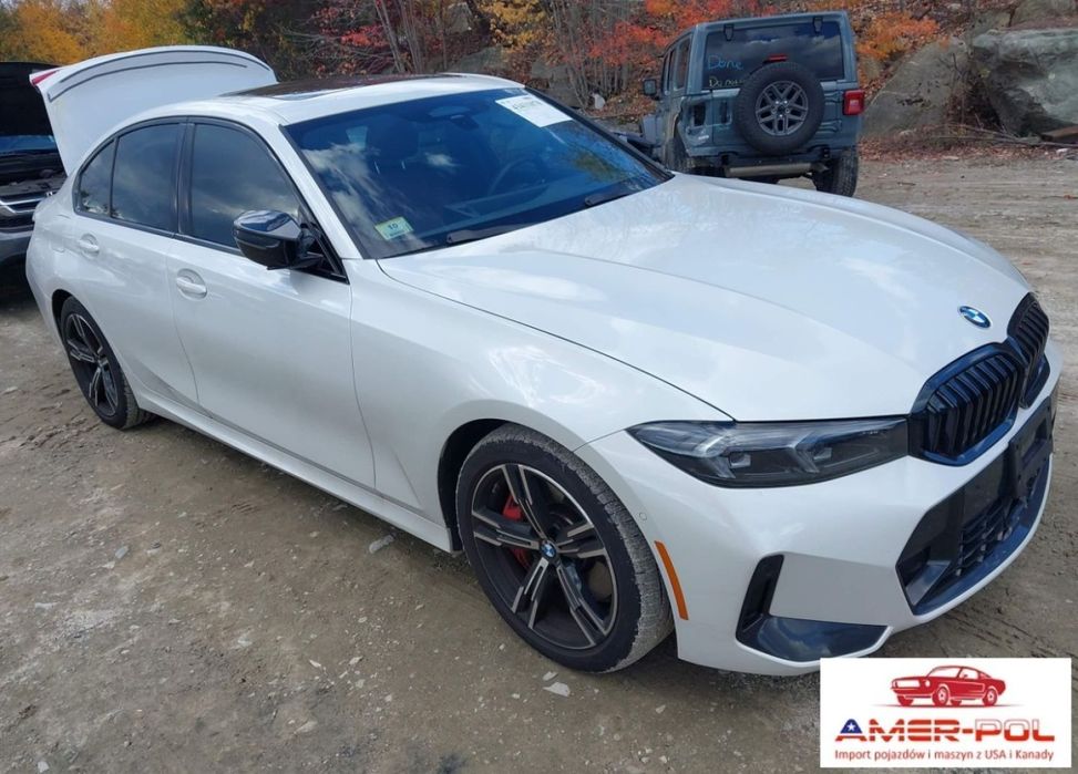 BMW Seria 3 2024, M340i xDrive, 3.0L, od ubezpieczalni